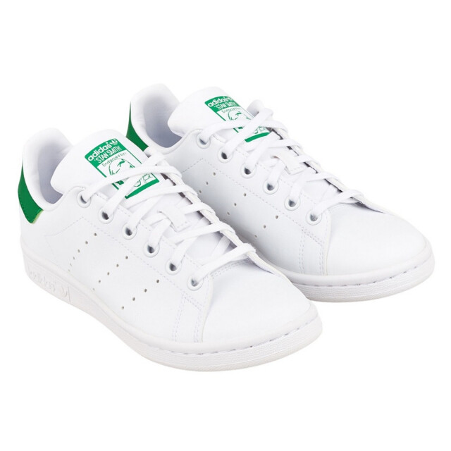 Adidas Kinderen/kinderen stan smith trainers UTPP1169_whitegreen large