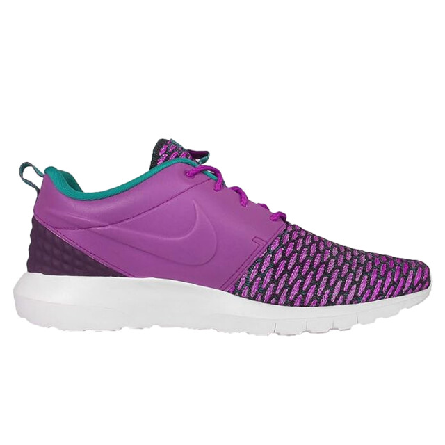 Nike Heren roshe nm flyknit trainers UTPP1646_violetgreen large