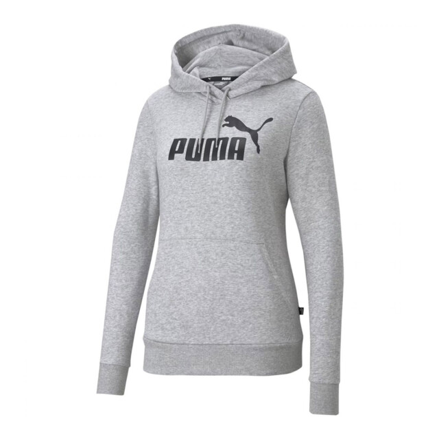 Puma Dames essentials logo hoodie UTPP1568_grey large