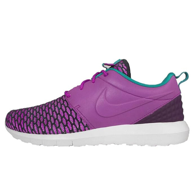 Nike Heren roshe nm flyknit trainers UTPP1646_violetgreen large