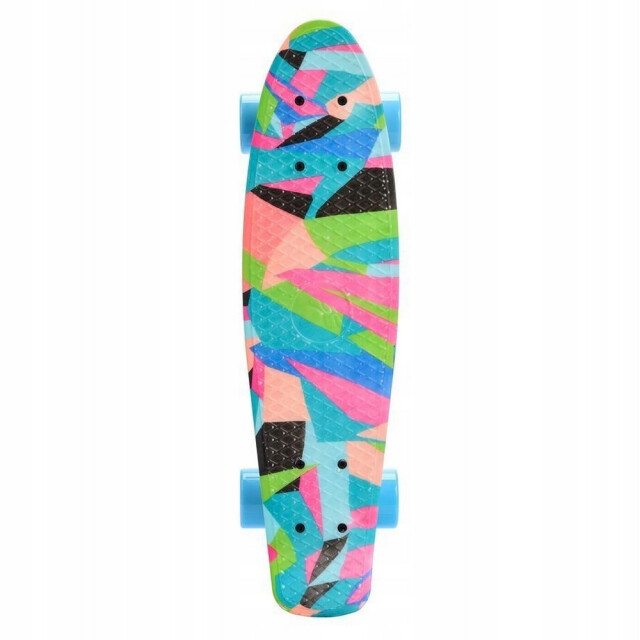 Meteor Kleuren plastic abstract skateboard UTPP6194_multicoloured large