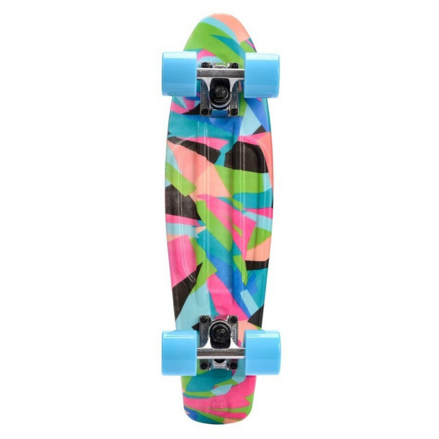Meteor Kleuren plastic abstract skateboard UTPP6194_multicoloured large