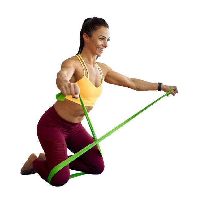 SMJ Sport Lichtgewicht weerstandsband UTPP4773_green large