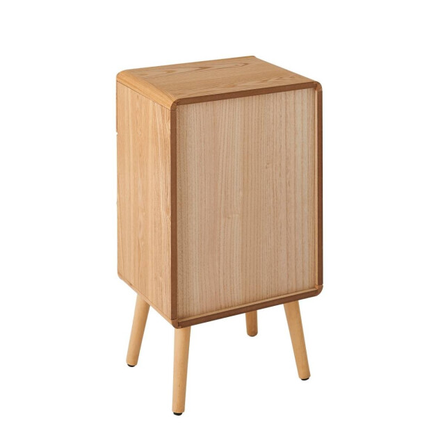 CaliCosy Nachtkastje met 1 deur en 1 lade, fronten met lamel-, h71 cm ava 3245909 large