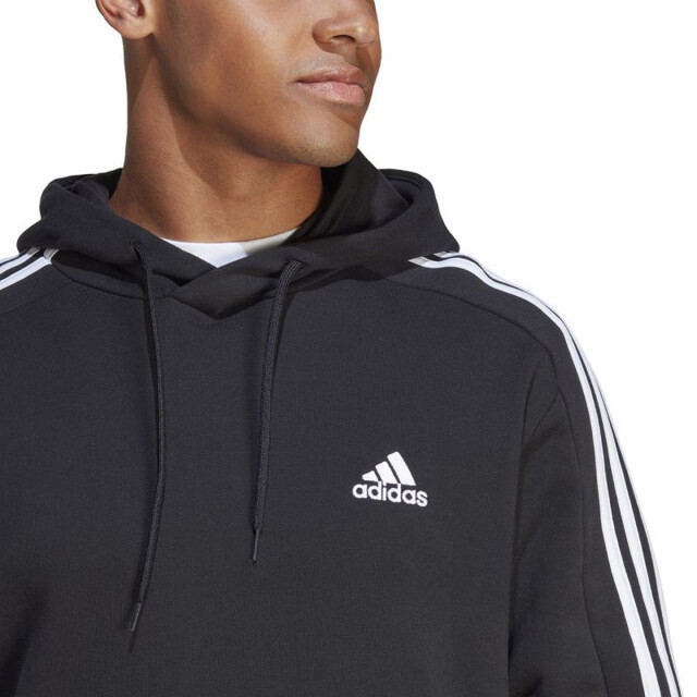 Adidas Heren essentials 3 stripes french terry hoodie UTPP3277_black large