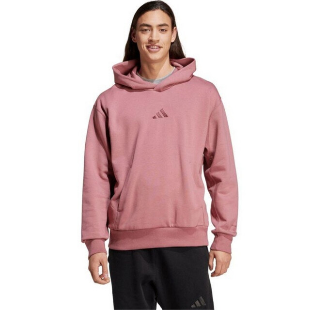 Adidas Heren alle szn fleece hoodie UTPP3562_pink large