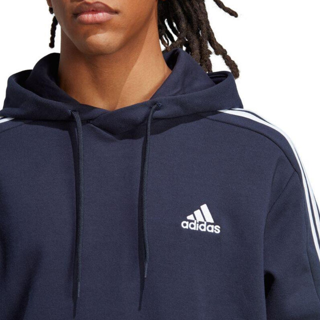 Adidas Heren essentials 3 stripes french terry hoodie UTPP3277_navyblue large