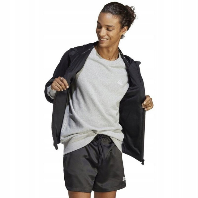 Adidas Heren essentials 3 stripes french terry sweatshirt UTPP5362_greysilver large