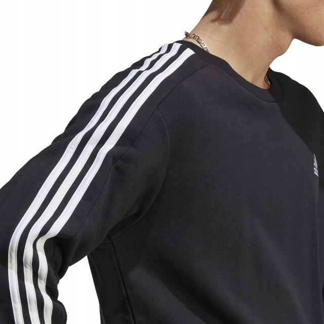 Adidas Heren essentials 3 stripes french terry sweatshirt UTPP5362_black large
