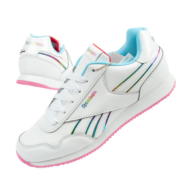 Reebok Kinder/kinder royal ecologische leren trainers UTPP5949_white large