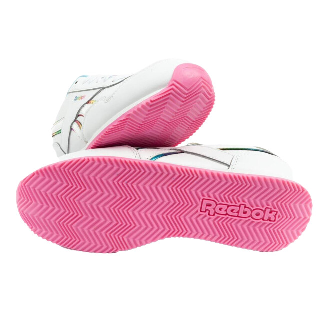 Reebok Kinder/kinder royal ecologische leren trainers UTPP5949_white large