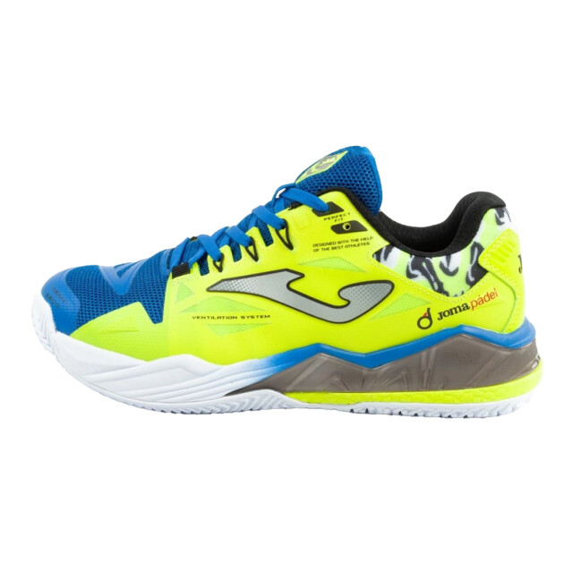 Joma Heren spin padel schoenen UTPP6526_blueyellow large