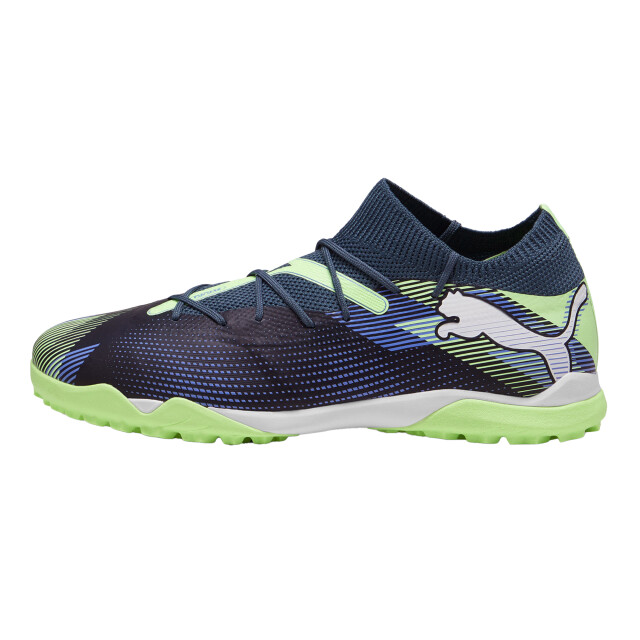 Puma Heren future 7 wedstrijd turf trainings voetbalschoenen UTPP6540_navybluegreen large