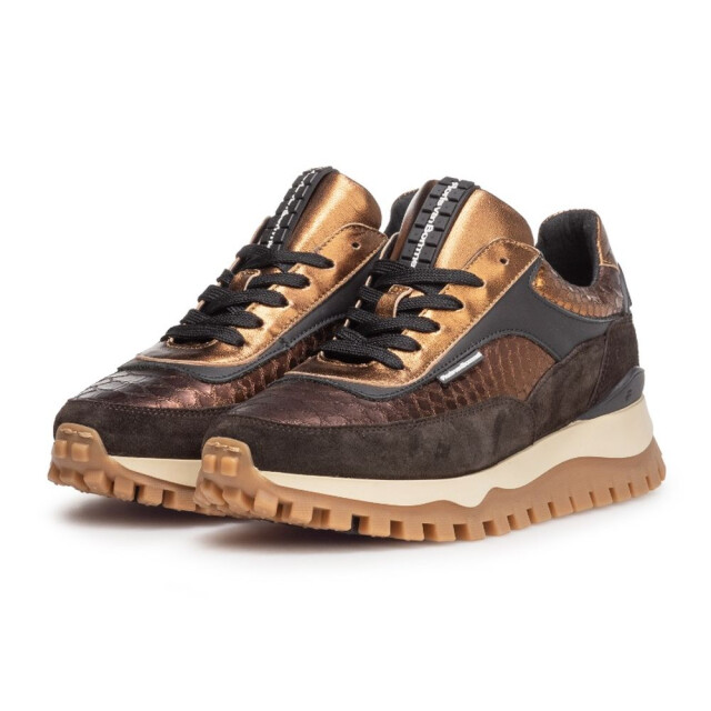 Floris van Bommel SFW-10100-92-01-Grommi 01.17 Veterschoenen Bruin SFW-10100-92-01-Grommi 01.17 large