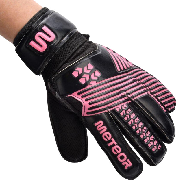 Meteor Unisex volwassenen catch logo doelhandschoenen UTPP3079_black large