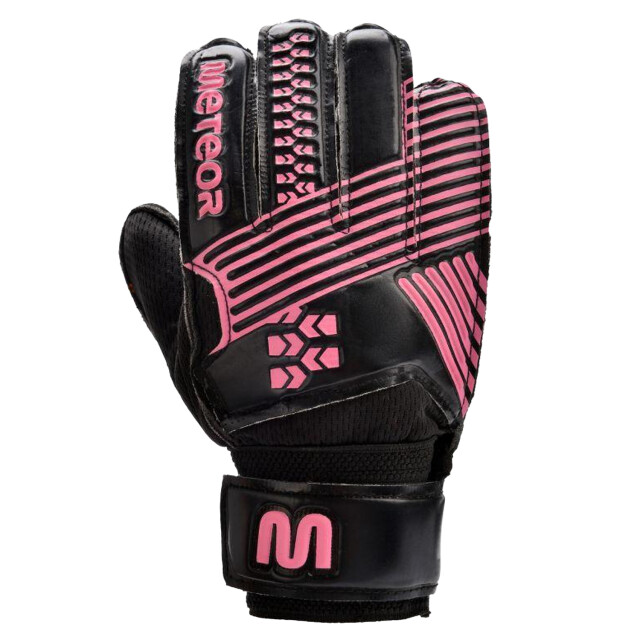 Meteor Unisex volwassenen catch logo doelhandschoenen UTPP3079_black large