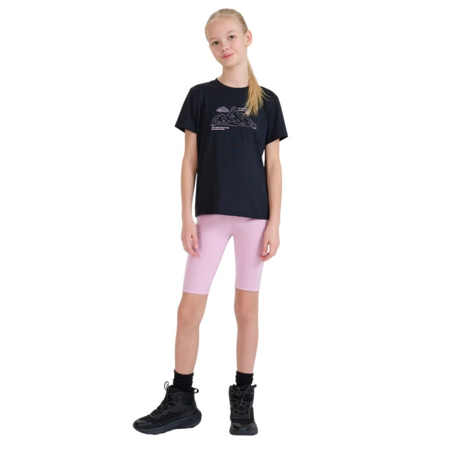 4F Kinderen/kids jwss25tfshf0857 wielershort met logo UTPP5319_pink large