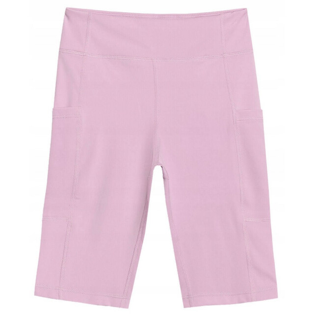 4F Kinderen/kids jwss25tfshf0857 wielershort met logo UTPP5319_pink large