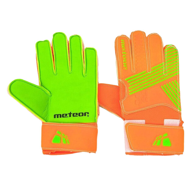 Meteor Unisex volwassen keepershandschoenen UTPP588_greenorange large