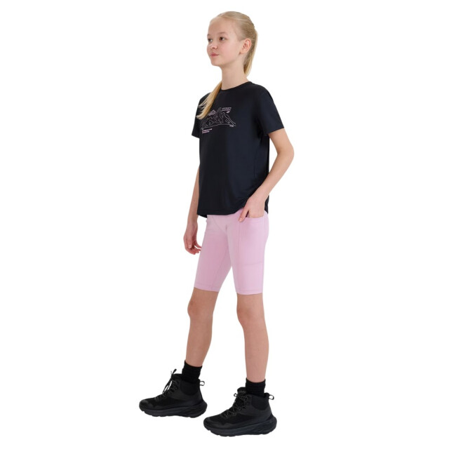 4F Kinderen/kids jwss25tfshf0857 wielershort met logo UTPP5319_pink large