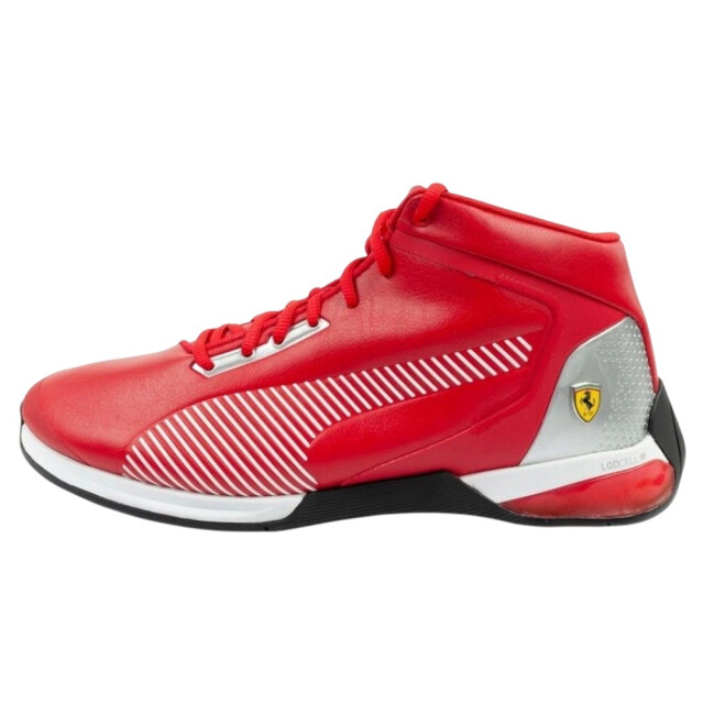 Puma Heren race kart cat-x ferrari ecologisch leren mid cut trainers UTPP6938_red large