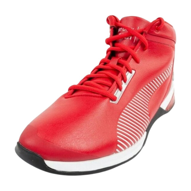 Puma Heren race kart cat-x ferrari ecologisch leren mid cut trainers UTPP6938_red large