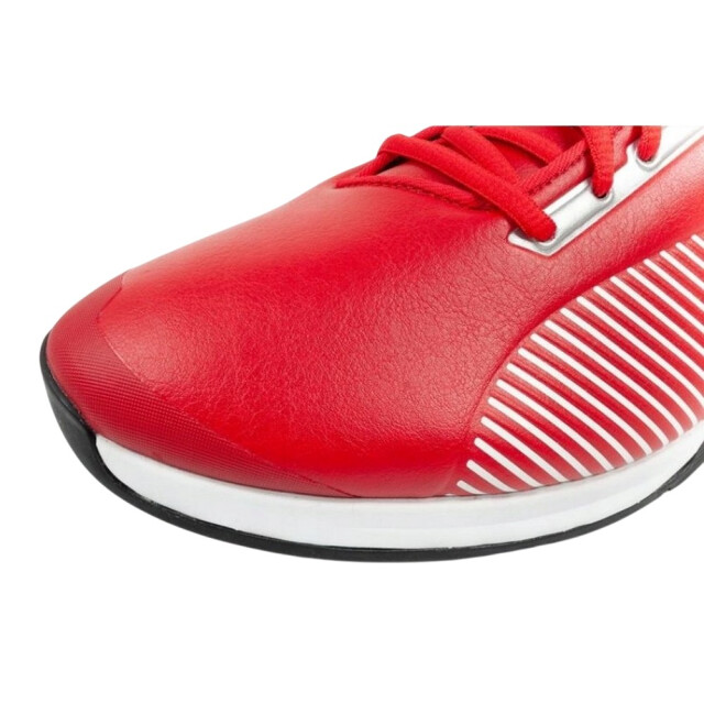 Puma Heren race kart cat-x ferrari ecologisch leren mid cut trainers UTPP6938_red large