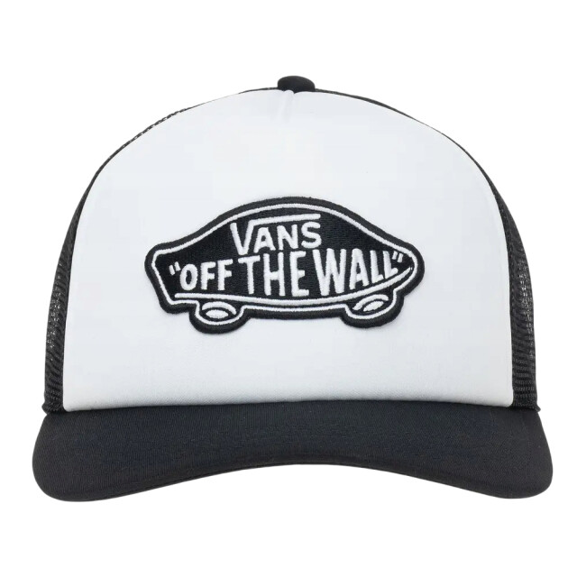 Vans Heren classic patch curved peak trucker cap UTPP978_whiteblack large