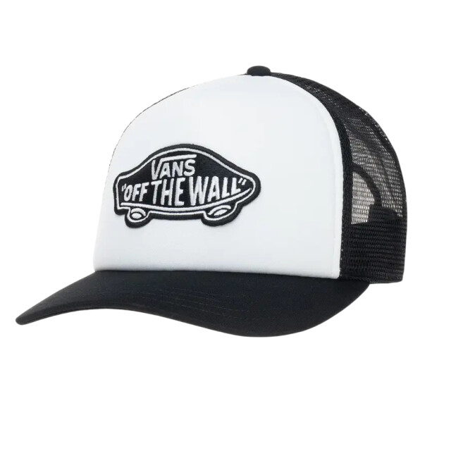Vans Heren classic patch curved peak trucker cap UTPP978_whiteblack large