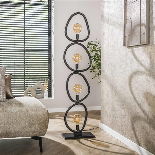 Hoyz vloerlamp pebble 4-lichts artic 3222875 large