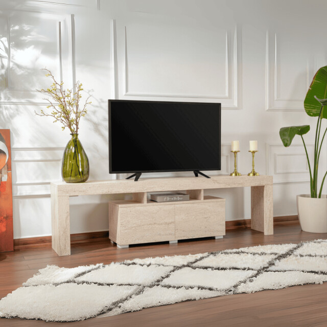 CaliCosy Tv-meubel met 2 klepdeuren l180 cm enclave 3178009 large
