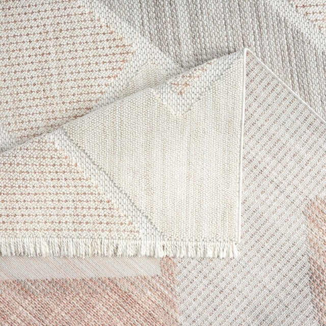 Muratap Outlet vloerkleed lindo fluffy terra creme- 80x150 cm 3246043 large