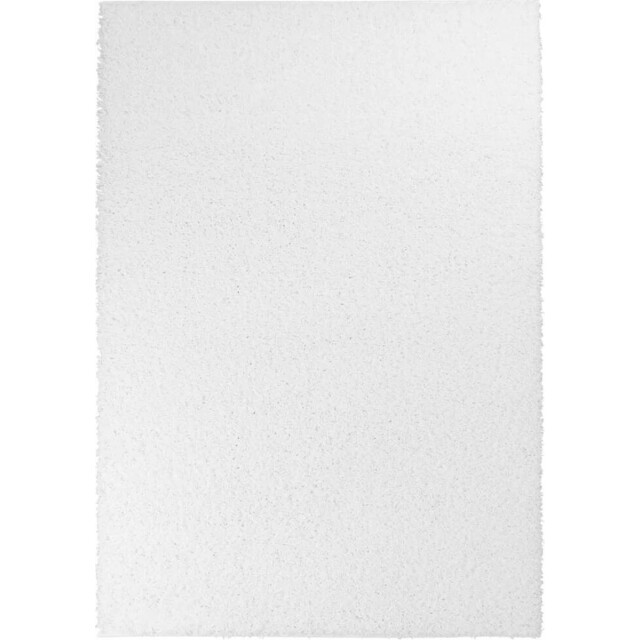 Muratap Outlet vierkant shaggy vloerkleed hoogpolig effen wit- 200x200 cm vierkant 3246050 large
