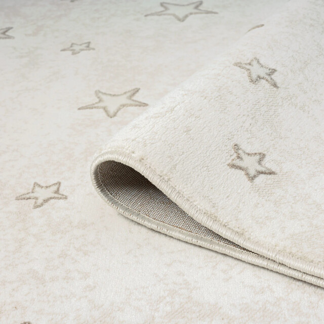 Muratap Outlet rond kinderkleed mara creme- 120 cm rond 3246025 large