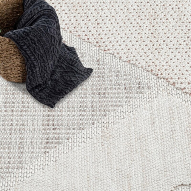 Muratap Outlet vloerkleed lindo fluffy terra creme- 80x150 cm 3246043 large