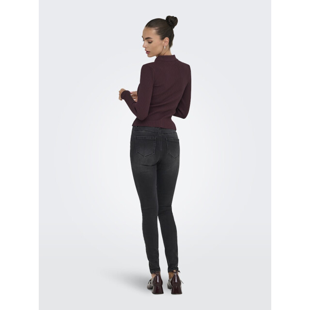Only Onlelisa ls rib polo rp knt bordeaux 4359.47.0001 large