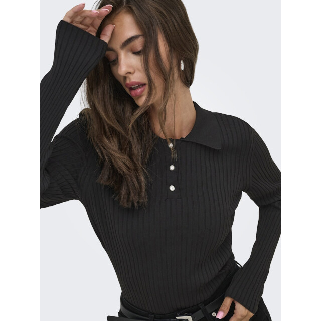 Only Onlelisa ls rib polo rp knt - 4359.80.0001 large