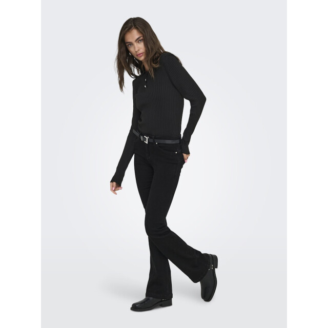 Only Onlelisa ls rib polo rp knt - 4359.80.0001 large