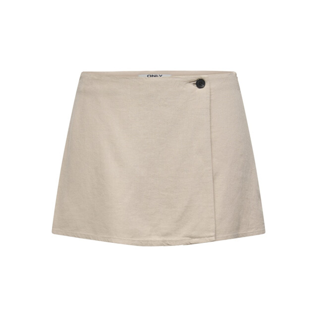 Only onlcaro hw linen bl skort cc pnt 15338905 oxford tan 06411.805.0001 large