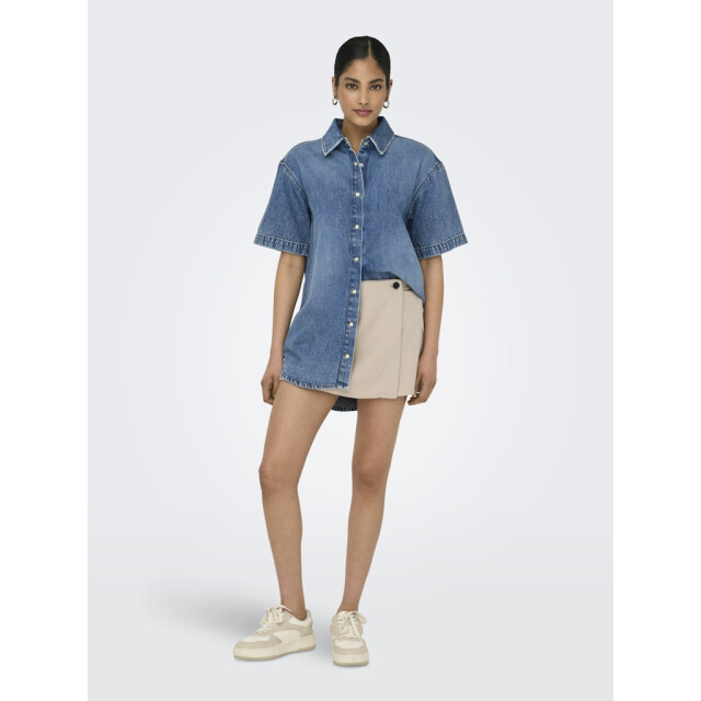 Only onlcaro hw linen bl skort cc pnt 15338905 oxford tan 06411.805.0001 large