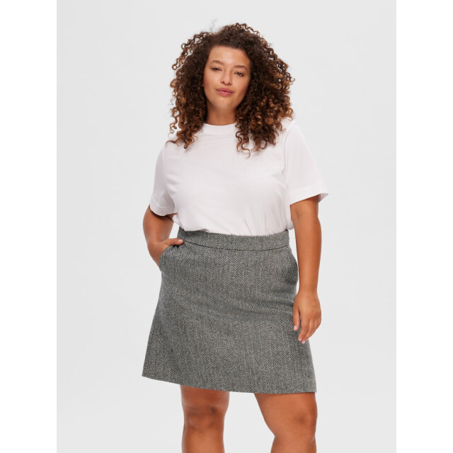 Selected Femme slfessential ss boxy tee noos 16087919 bright white 06011.100.0228 large