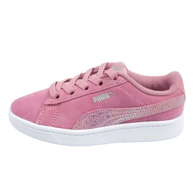 Puma Kinder/kinder vikky chamois leren trainers UTPP1850_pink large