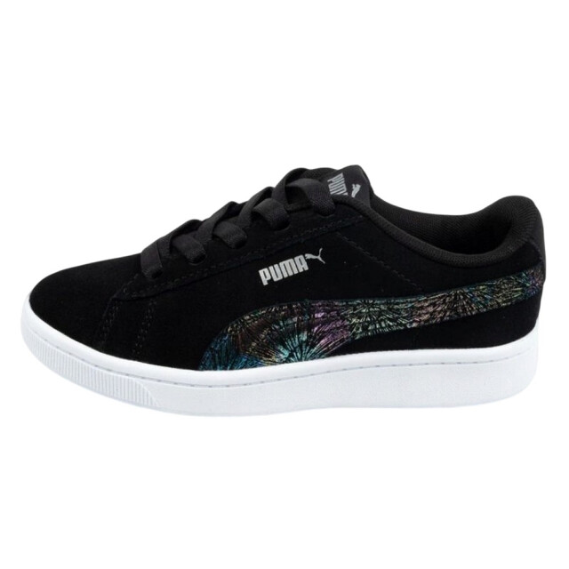 Puma Kinder/kinder vikky chamois leren trainers UTPP1850_black large