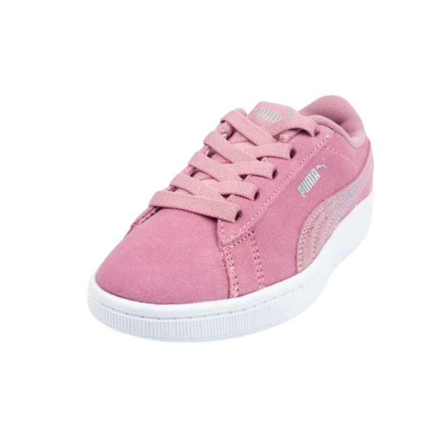 Puma Kinder/kinder vikky chamois leren trainers UTPP1850_pink large