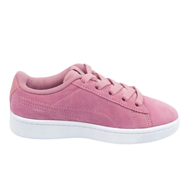 Puma Kinder/kinder vikky chamois leren trainers UTPP1850_pink large