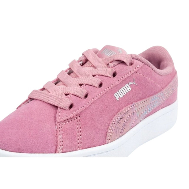 Puma Kinder/kinder vikky chamois leren trainers UTPP1850_pink large