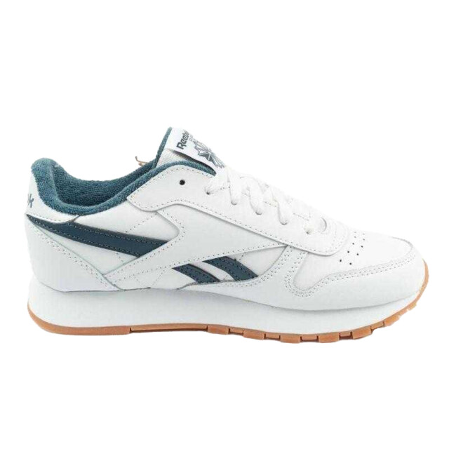 Reebok Dames classic logo ecologisch leren trainers UTPP4449_white large