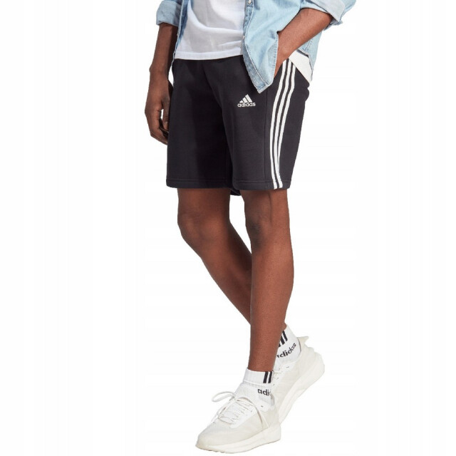 Adidas Heren essentials fleece 3 strepen shorts UTPP4485_black large