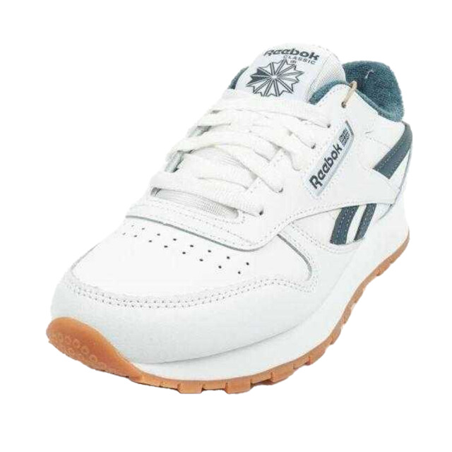 Reebok Dames classic logo ecologisch leren trainers UTPP4449_white large