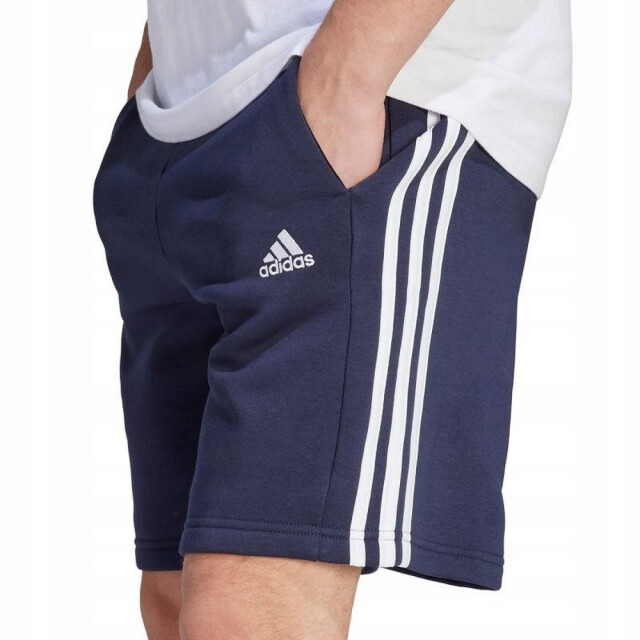 Adidas Heren essentials fleece 3 strepen shorts UTPP4485_navyblue large